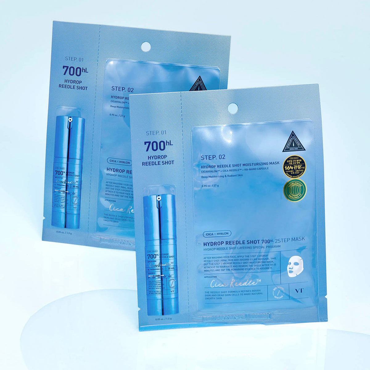 VT COSMETICS Hydro Reedle Shot 700hL 2-Step Mask
