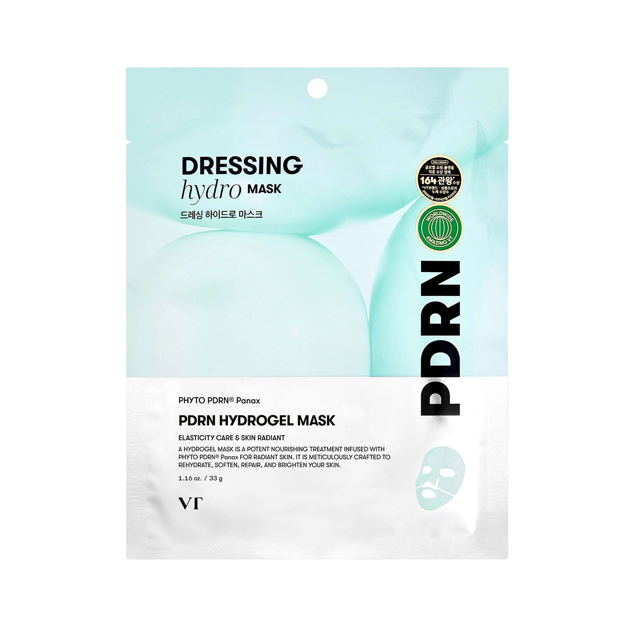 VT COSMETICS PDRN Hydrogel Mask 33g 1ea