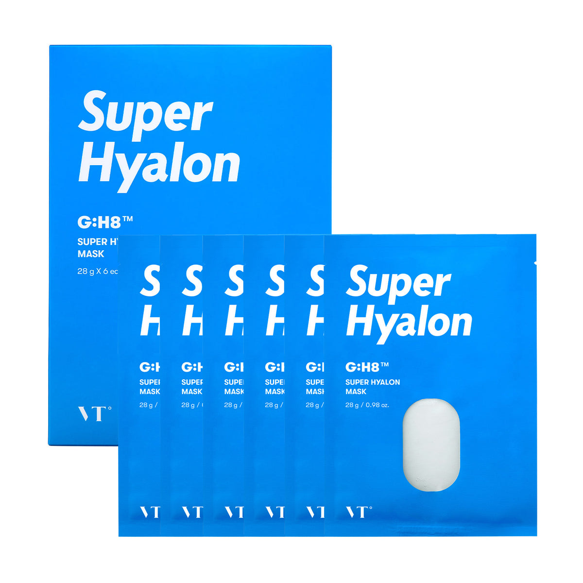 VT COSMETICS Super Hyaluron Mask 28g 6ea