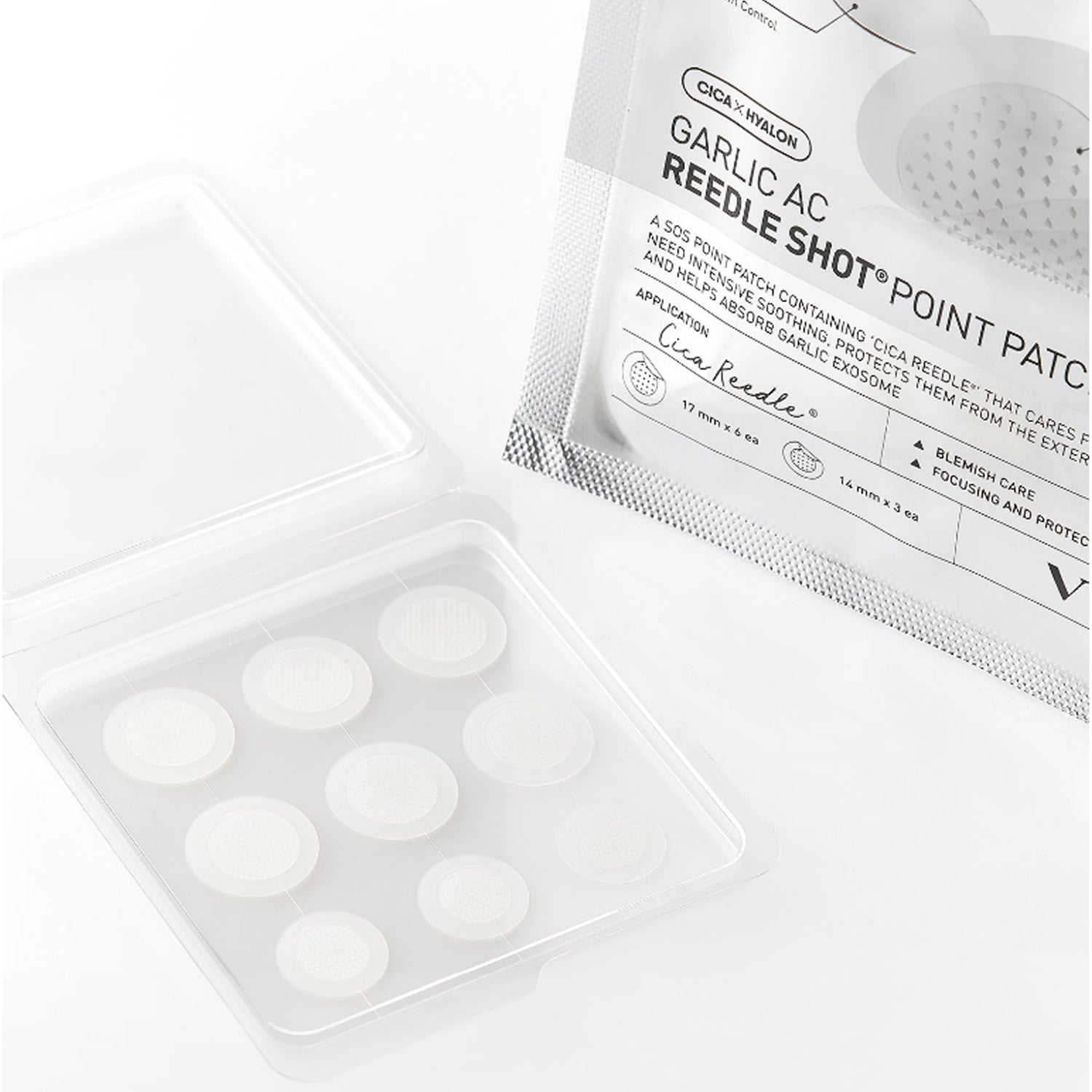 VT Cosmetics Garlic AC Reedle Shot Point Patch 9ea | DODO SKIN – DODOSKIN