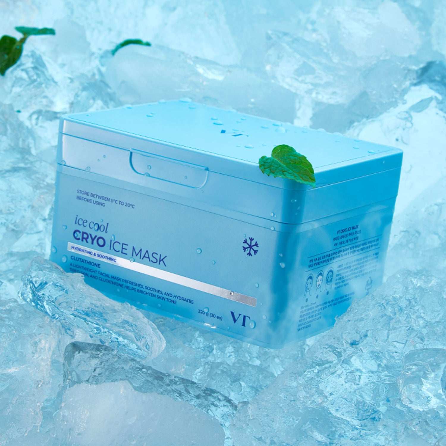 VT Cosmetics Ice Cool Cryo Ice Mask 30 Sheets | DODO SKIN – DODOSKIN