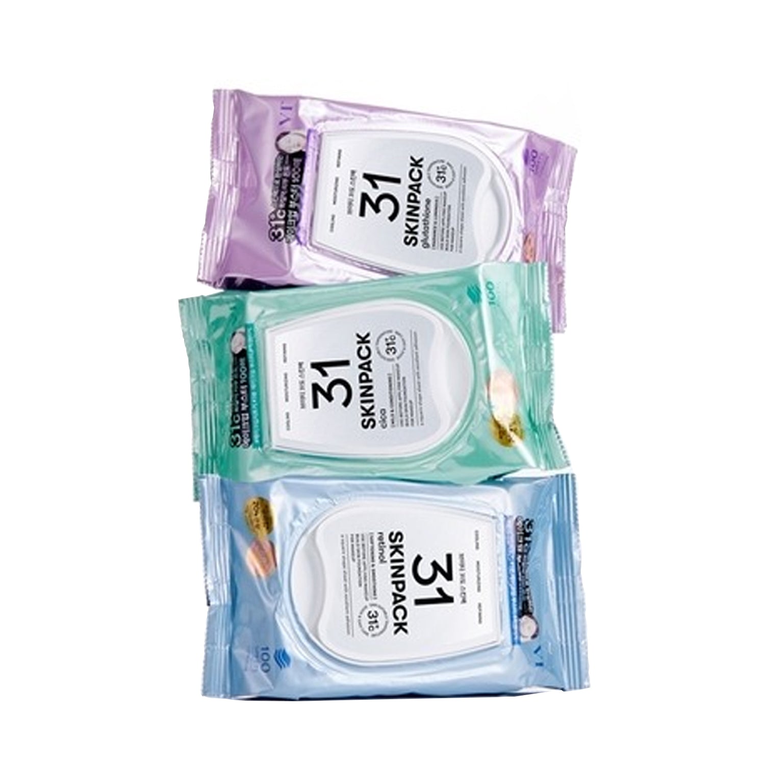 VT Cosmetics Embossed Texture Makeup Boosting Treatment Pack 100ea 3 ...