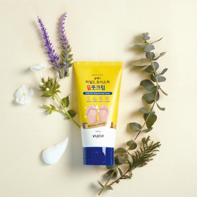 VUCA All Day Mild Moisture Foot Cream 120ml