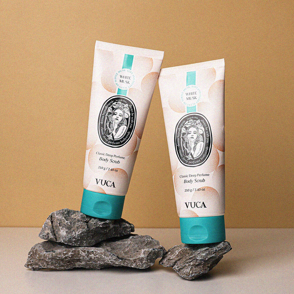 VUCA Classic Deep Perfume Body Scrub 210g | DODO SKIN – DODOSKIN