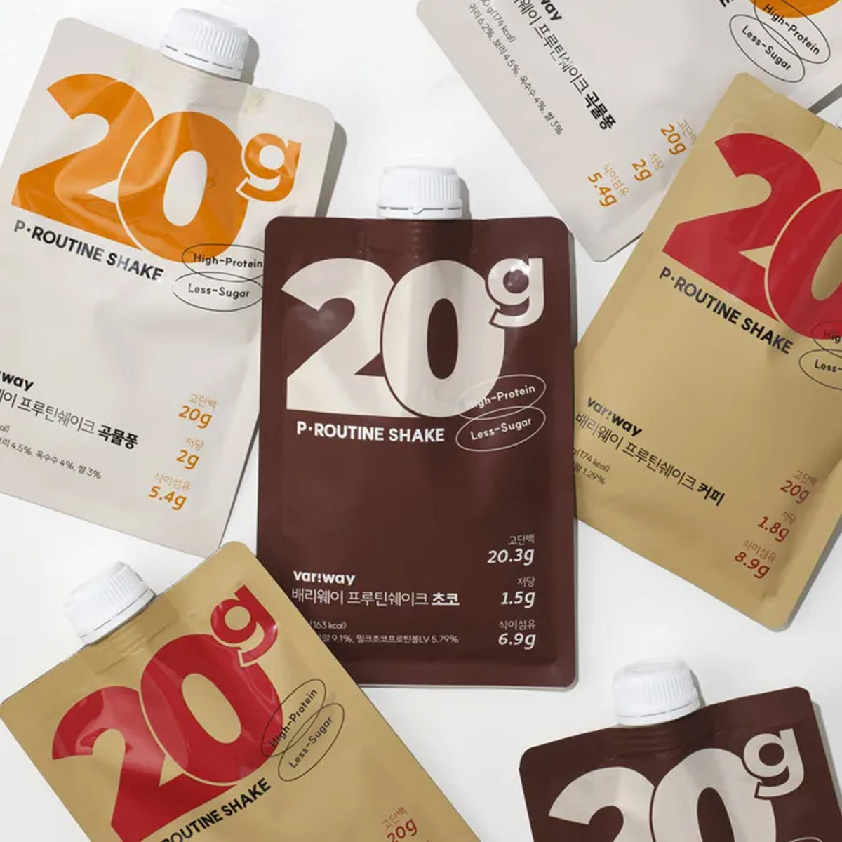 Variway P-Routine Shake 3 Sets (21 Packets)