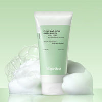 Veganifect Clean And Glow Green Barley LHA Deep Cleansing Foam 165ml