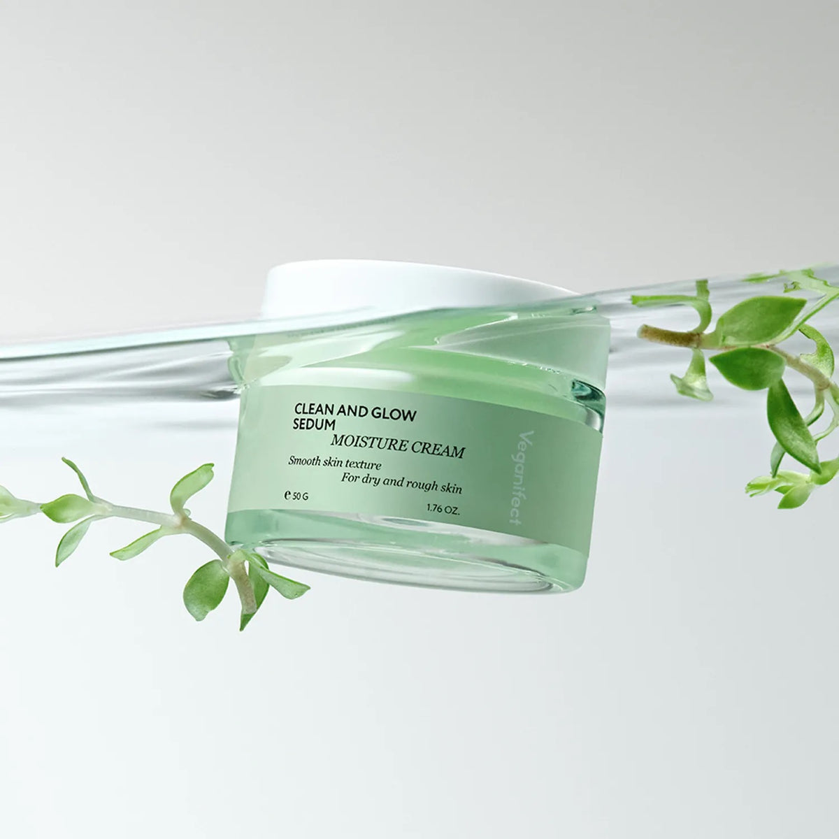 Veganifect Clean and Glow Sedum Moisture Cream 50g