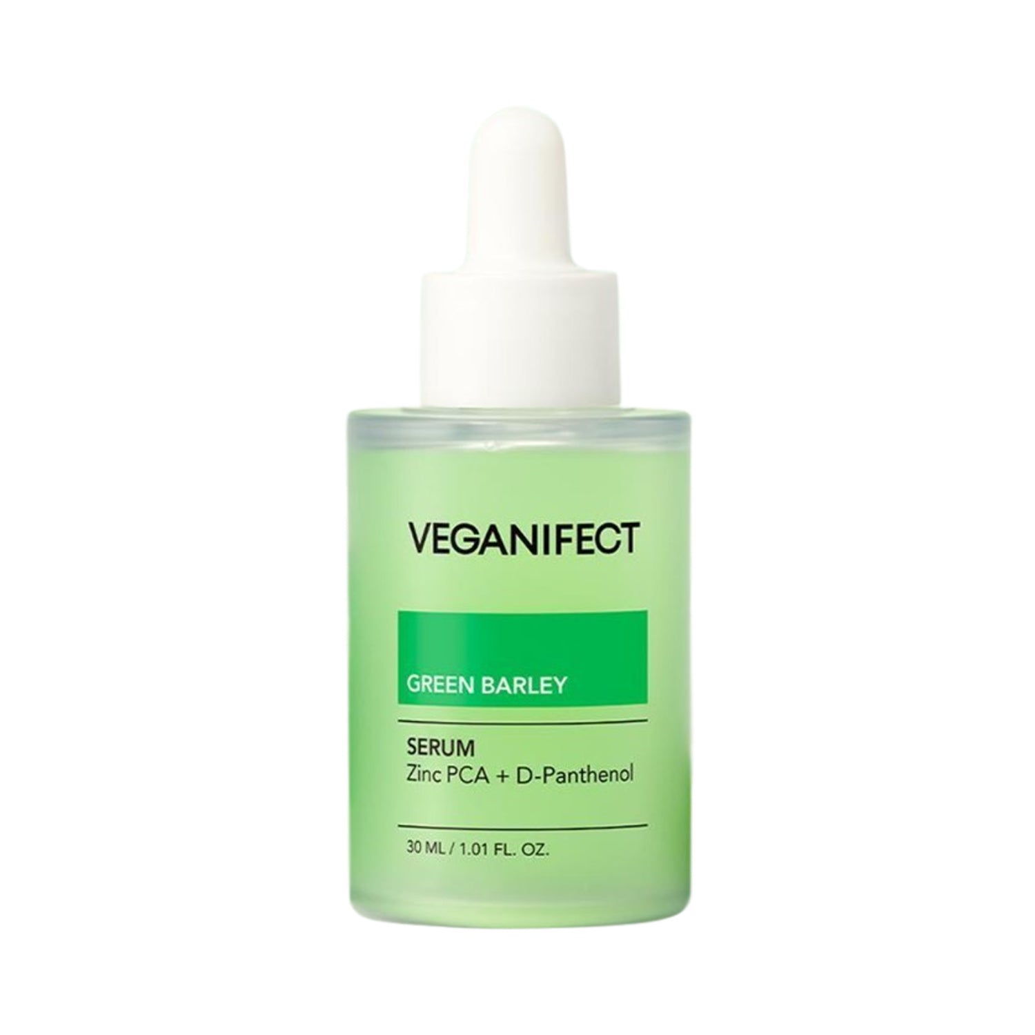 Veganifect Green Barley Zinc PCA + D-Panthenol Serum 30ml