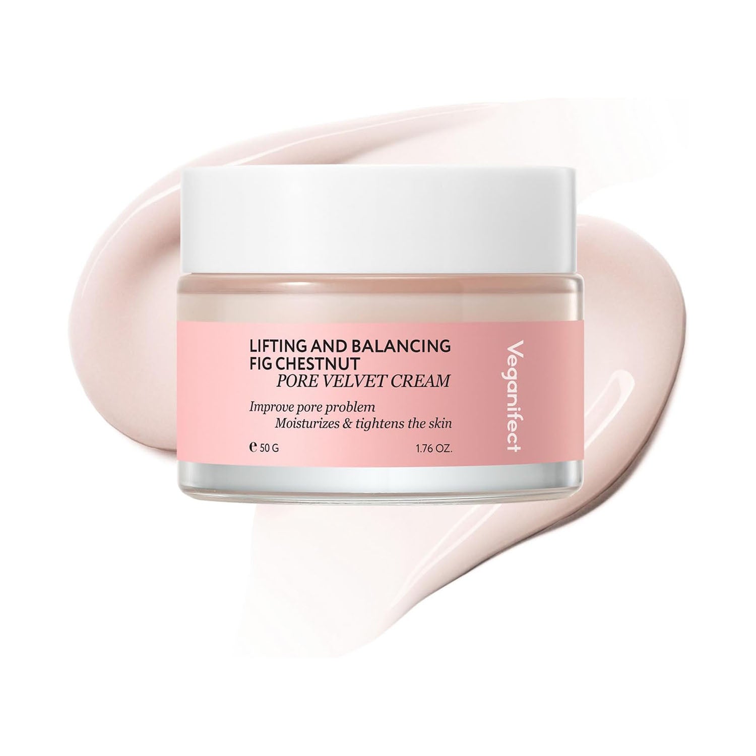 Veganifect Lifting And Balancing Fig Chestnut Pore Velvet Cream 50g