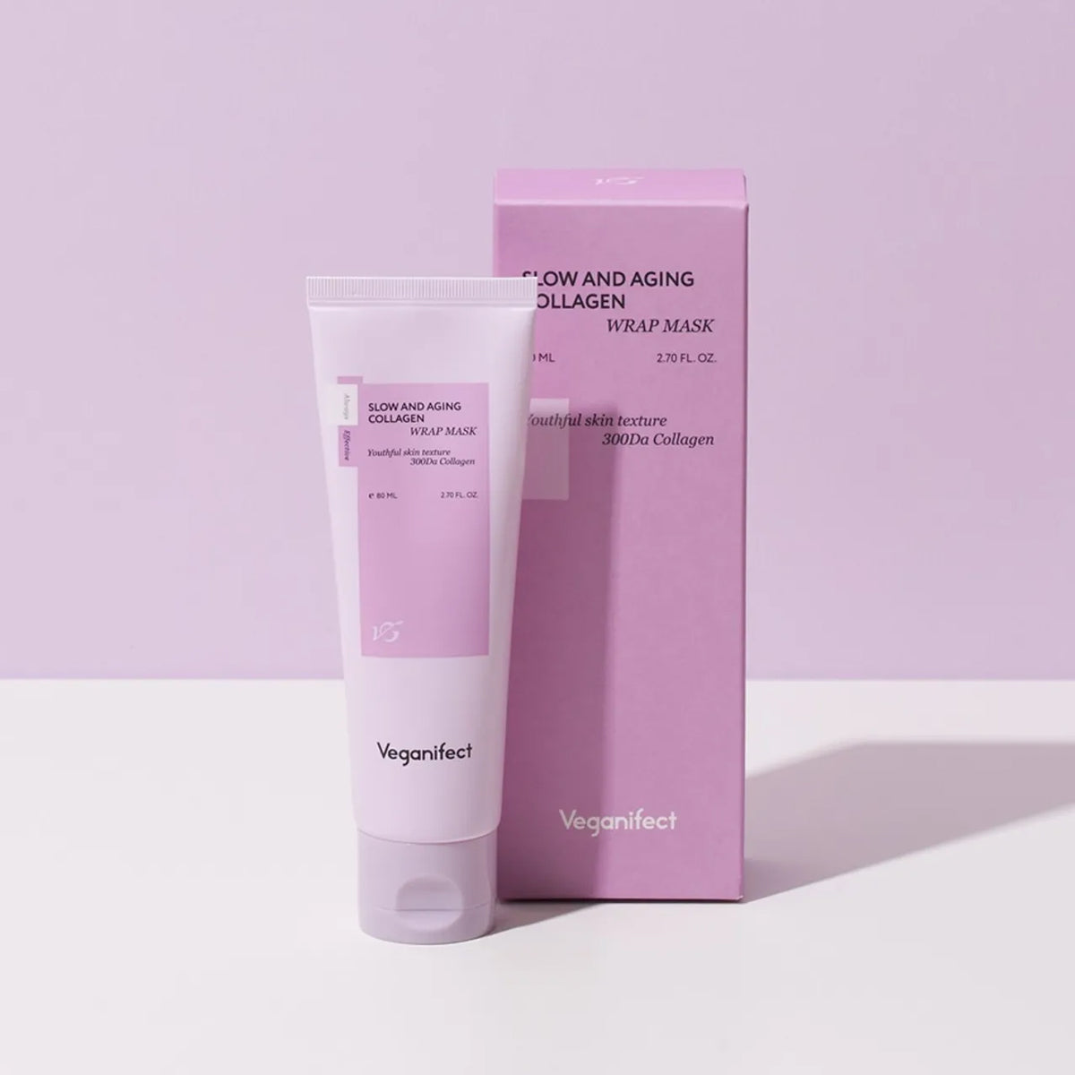 Veganifect Slow And Aging Collagen Wrap Mask 80ml