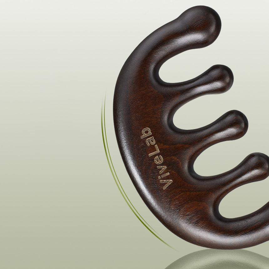 ViveLab Scalp Wood Gua Sha 34g