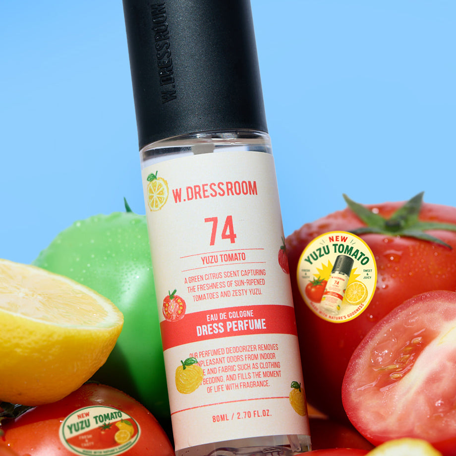 W.DRESSROOM Dress Perfume Fabric Perfume No. 74 Yuzu Tomato 80ml