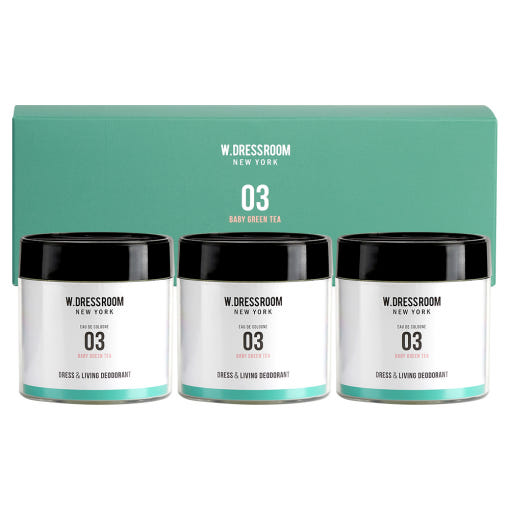 Vestido W.Dressroom y desodorante vivo No.03 Baby Green Té 110 g x 3ea