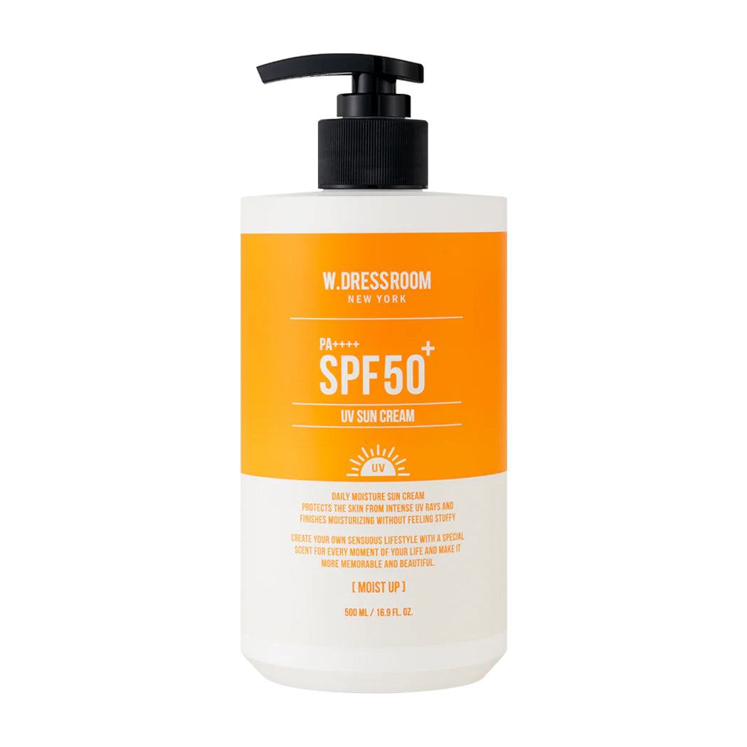W.DRESSROOM Moisturizing Sun Cream SPF50+ PA++++ 500ml