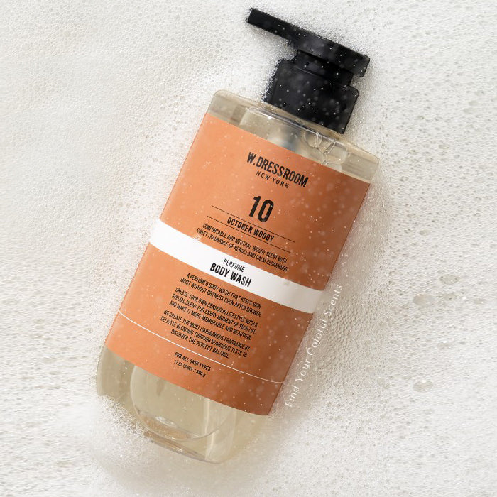 W.DRESSROOM Perfume Body Wash No.10 October Woody 500g