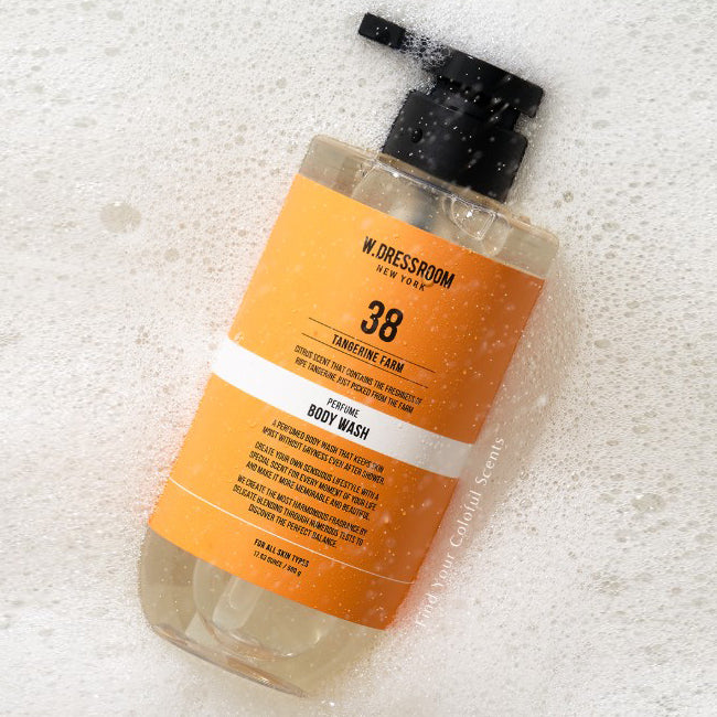W.DRESSROOM Perfume Body Wash No.38 Tangerine Palm 500g