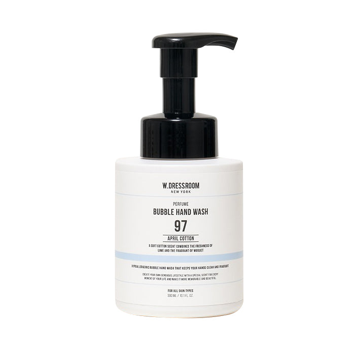 W.DRESSROOM Perfume Bubble Hand Wash No. 97 April Cotton 300ml
