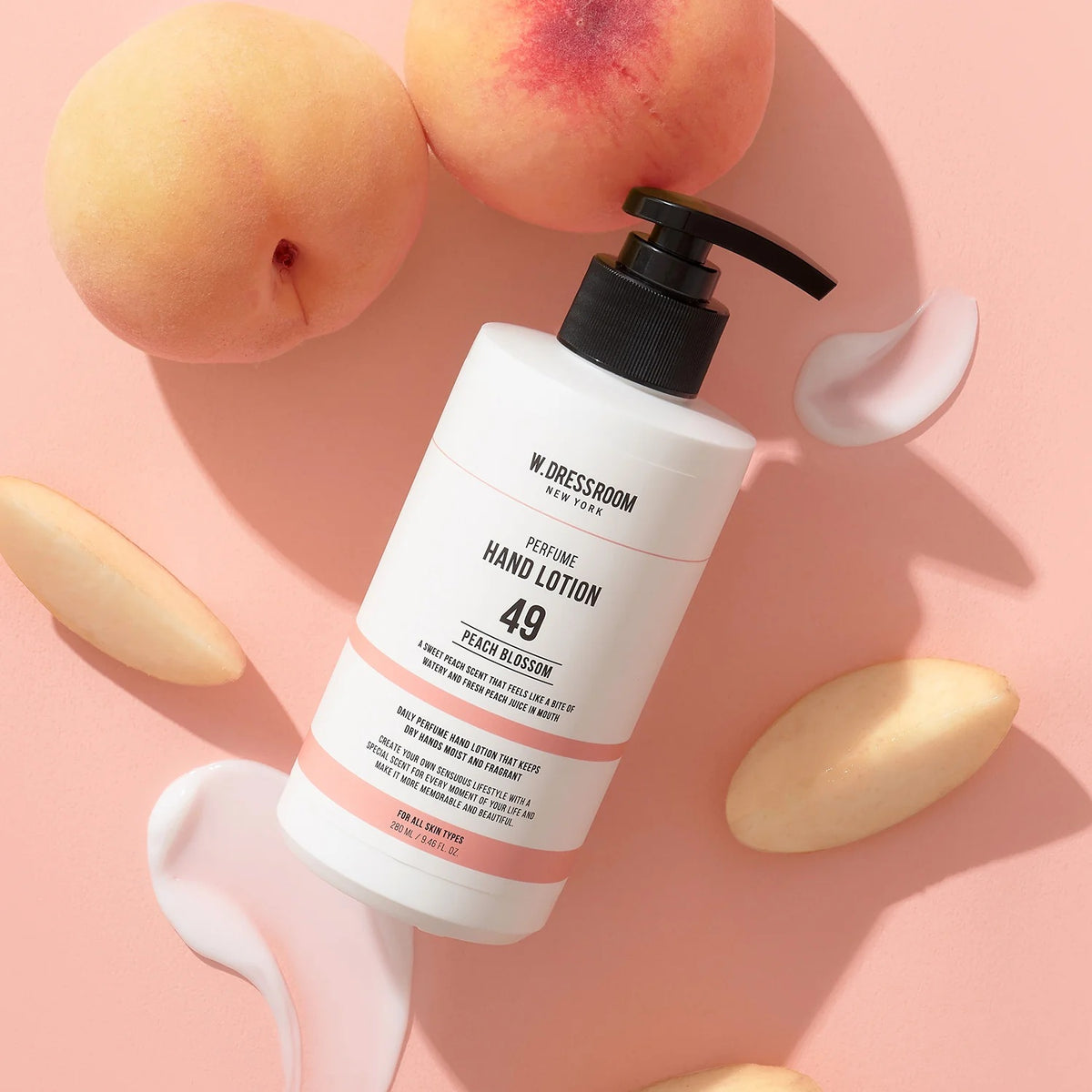 W.DRESSROOM Perfume Hand Lotion No.49 Peach Blossom 280ml