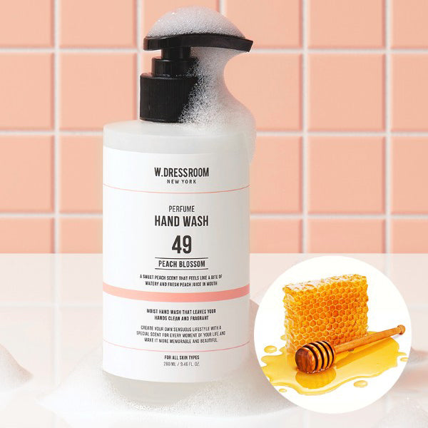 W.DRESSROOM Perfume Hand Wash No.49 Peach Blossom 280ml