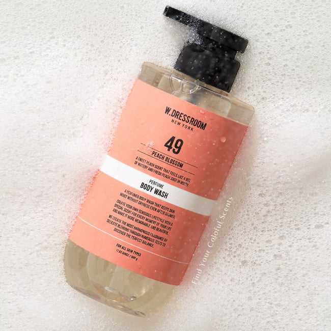 W.DRESSROOM Perfume Body Wash No.49 Peach Blossom 500g