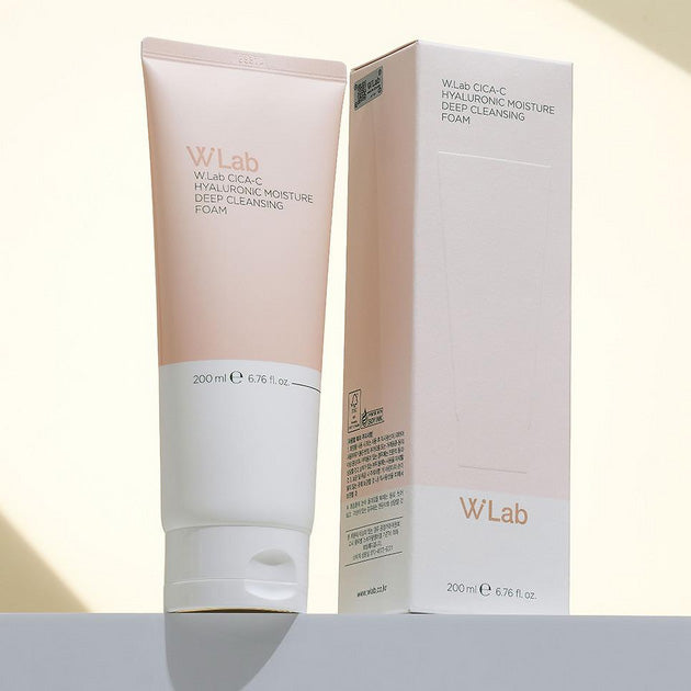 W.Lab Cica-C Hyaluronic Acid Moisture Cleansing Foam 200ml