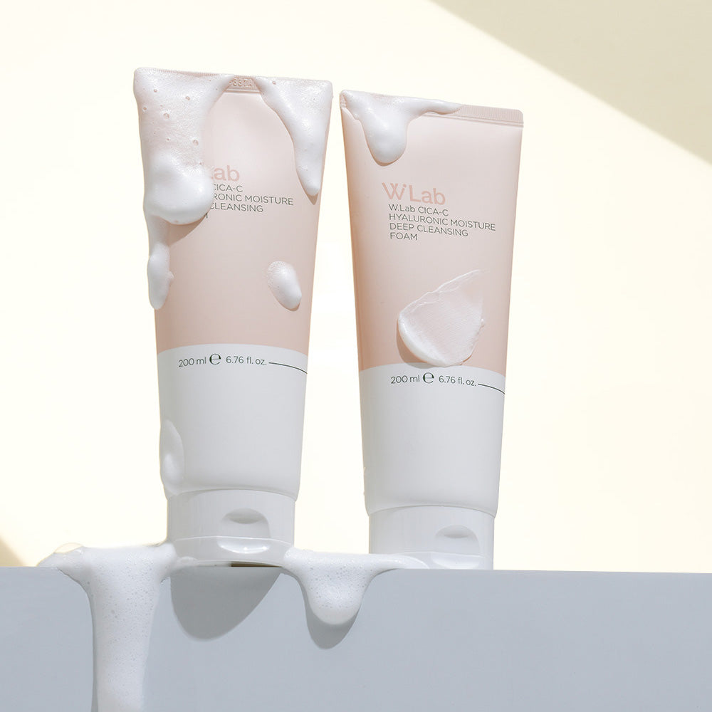 W.Lab Cica-C Hyaluronic Acid Moisture Cleansing Foam 200ml