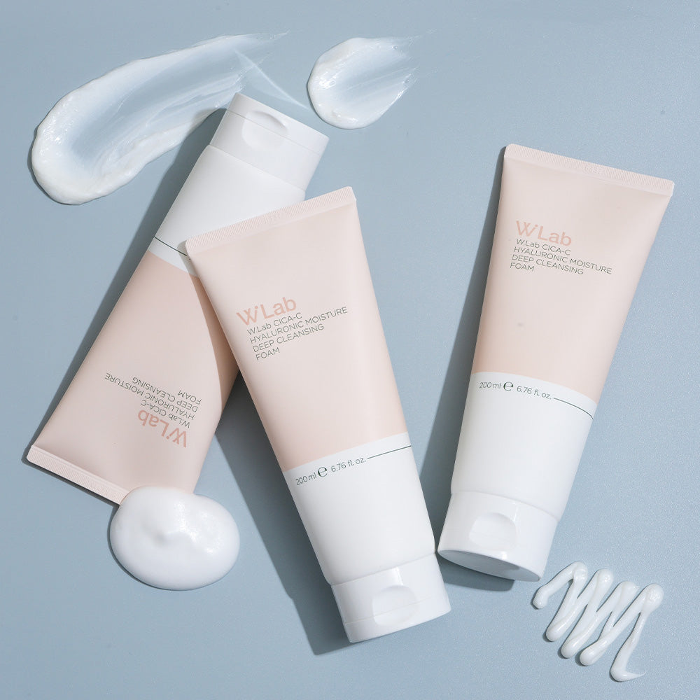 W.Lab Cica-C Hyaluronic Acid Moisture Cleansing Foam 200ml