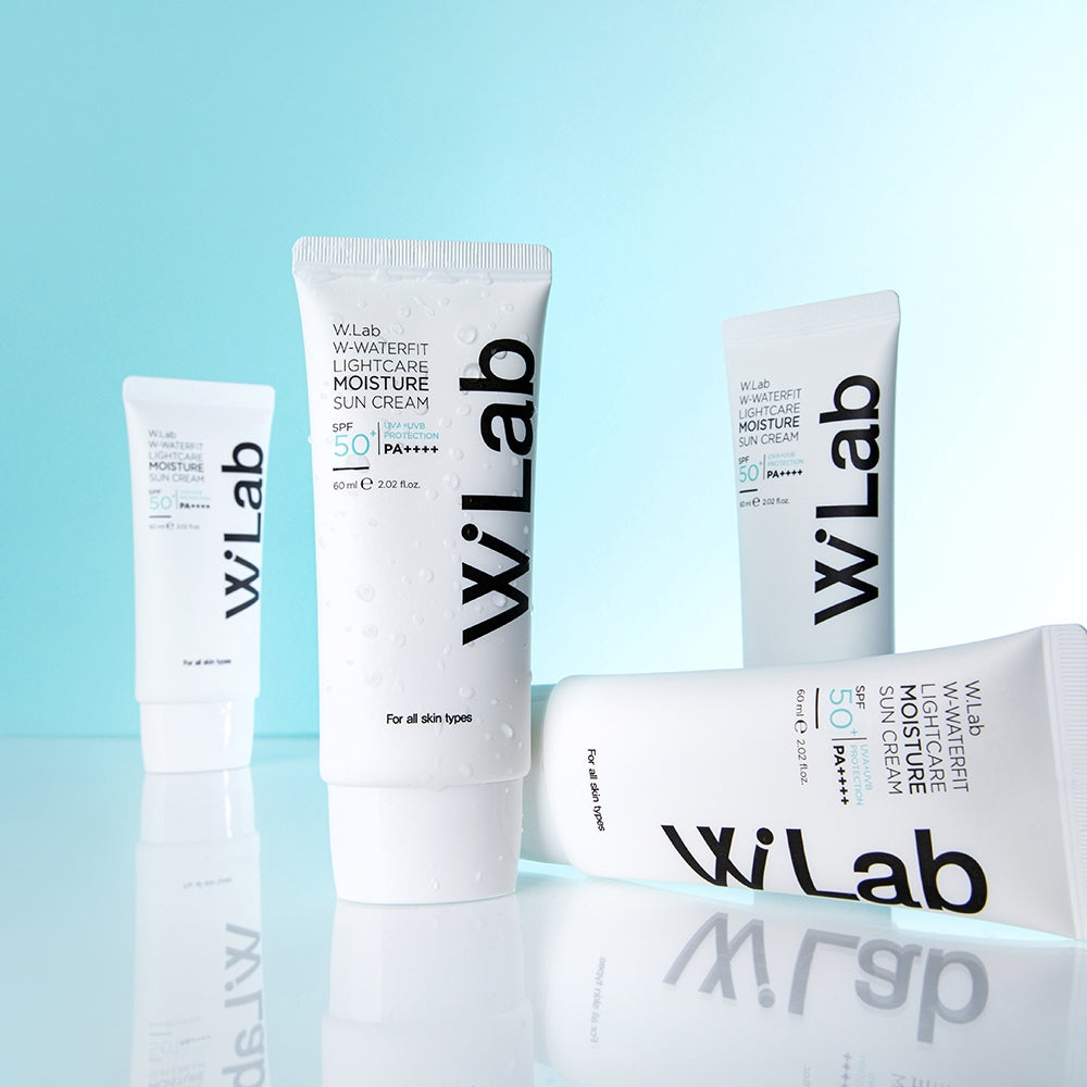 W.Lab W-Waterfit Light Care Moisture Sun Cream SPF50+ PA++++ 60ml