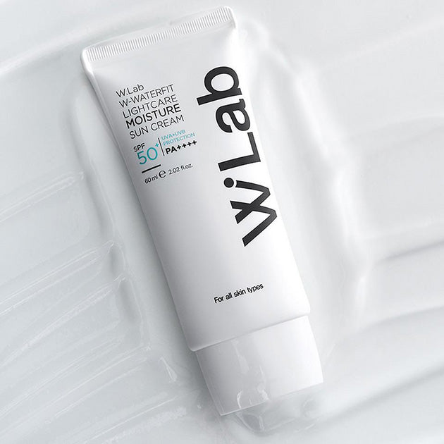 W.Lab W-Waterfit Light Care Moisture Sun Cream SPF50+ PA++++ 60ml