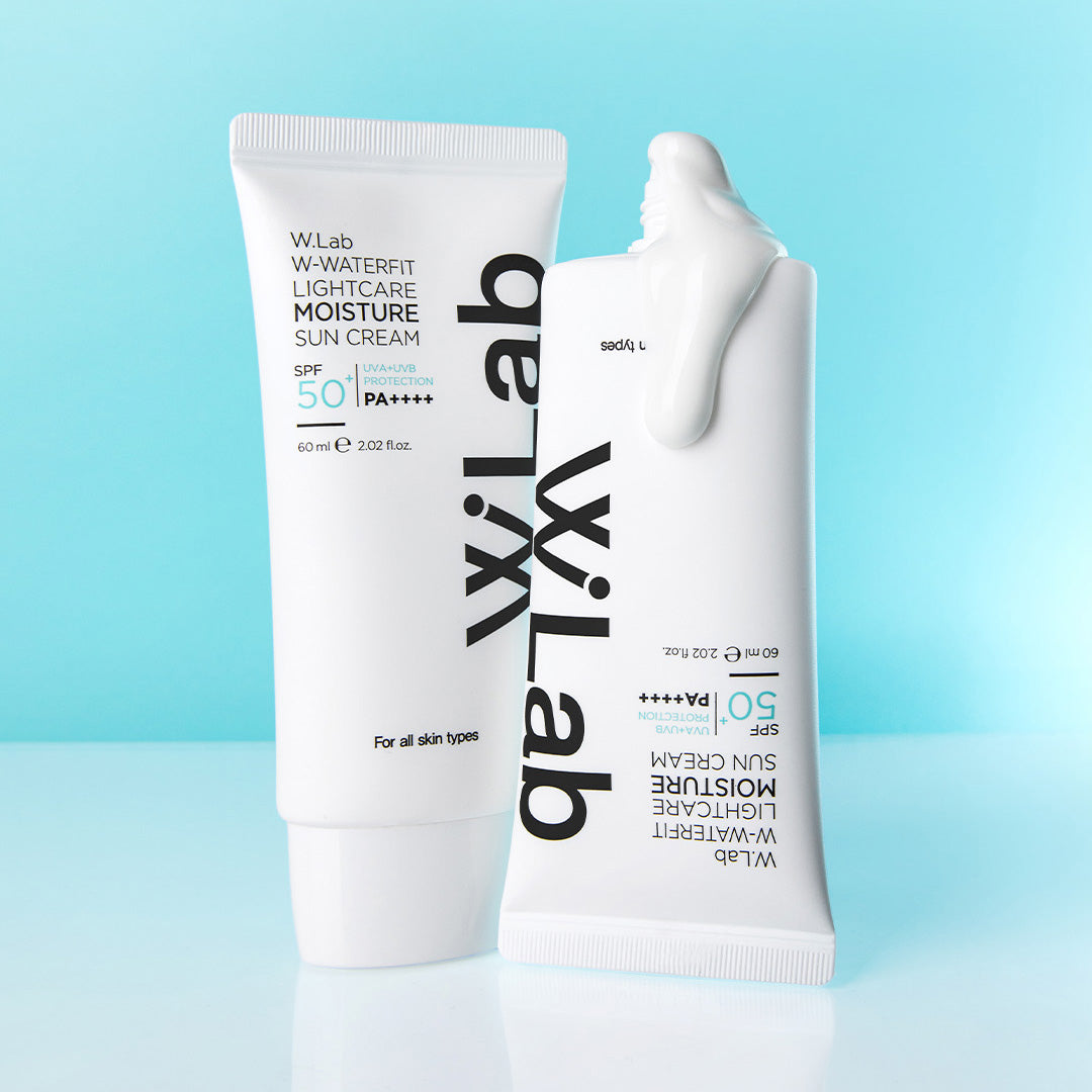 W.Lab W-Waterfit Light Care Moisture Sun Cream SPF50+ PA++++ 60ml