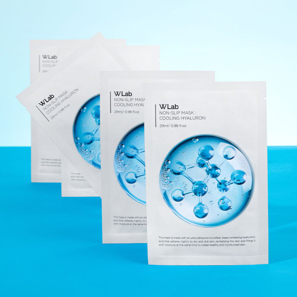 W.Lab Non-Slip Mask 10 Sheets 3 Types