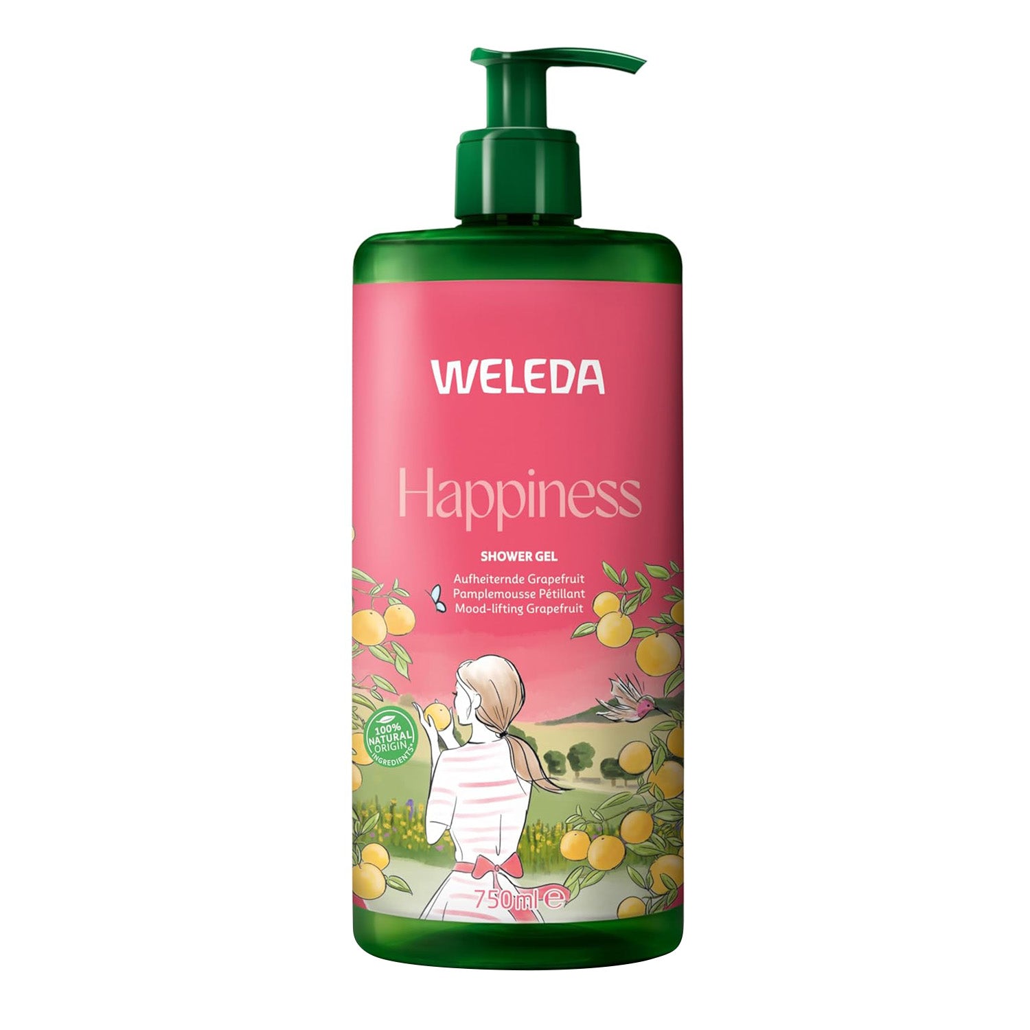 WELEDA Happiness Shower Gel Grapefruit 750ml