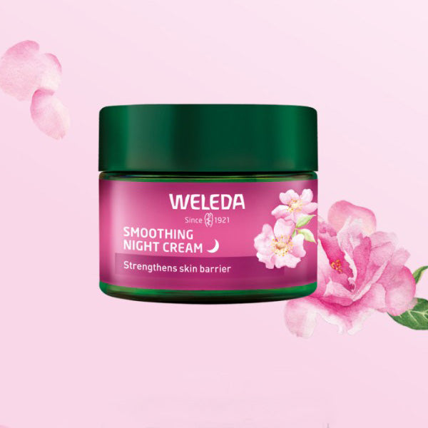 WELEDA Wild Rose White Tea Smoothing Night Cream 40ml