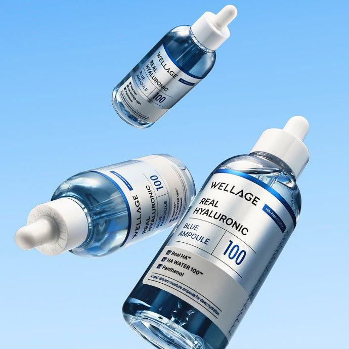 WELLAGE Real Hyaluronic Hyaluronic Acid Blue 100 Ampoule 100ml