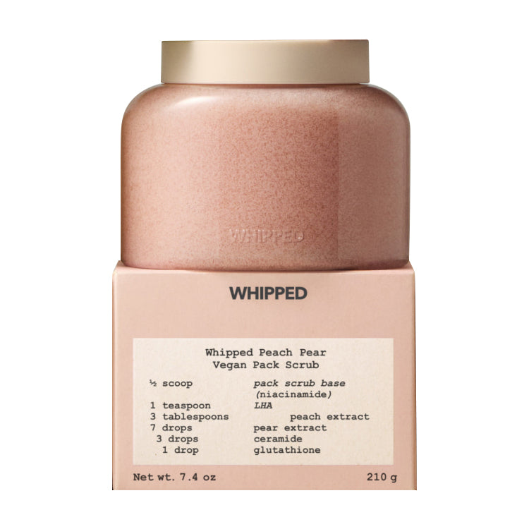 WHIPPED Peach Pear Vegan Peach Scrub 210g