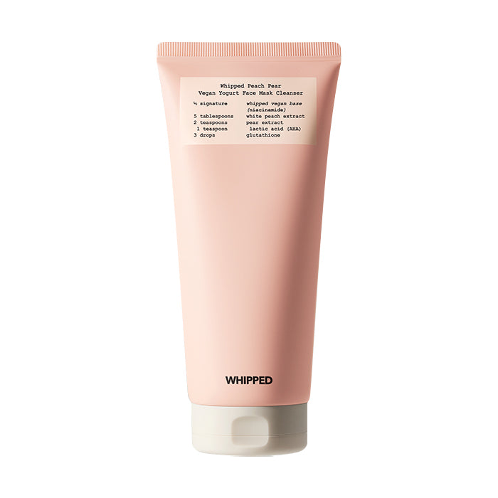 WHIPPED Peach Pear Vegan Yogurt Pack Cleanser 130g