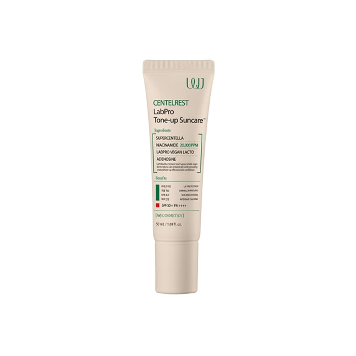WJ Centelrest Labpro Tone-up Suncare 50ml