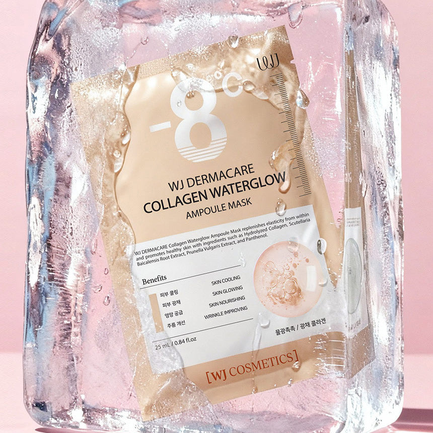 WJ Dermacare Collagen Waterglow Ampoule Mask 25ml 10ea