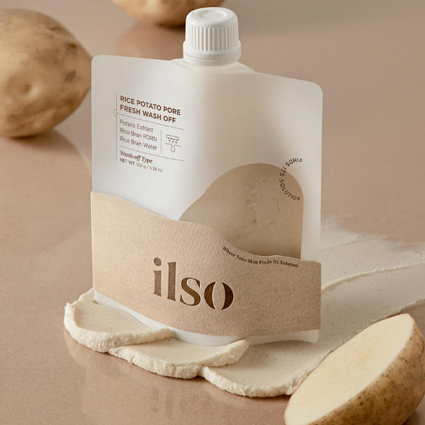 ilso Rice Potato Pore Fresh Wash-Off Pack 150g