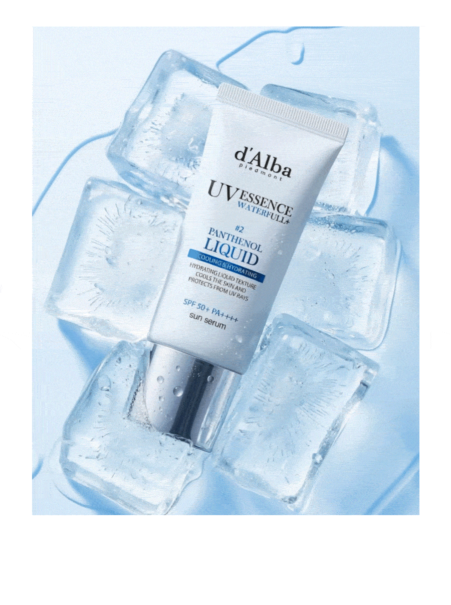 d'Alba Waterfull Panthenol Liquid Essence Sun Serum 50ml