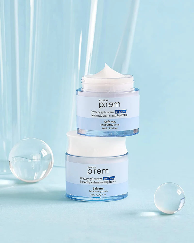 make p:rem Safe Me. Relief Watery Cream 80ml - DODOSKIN