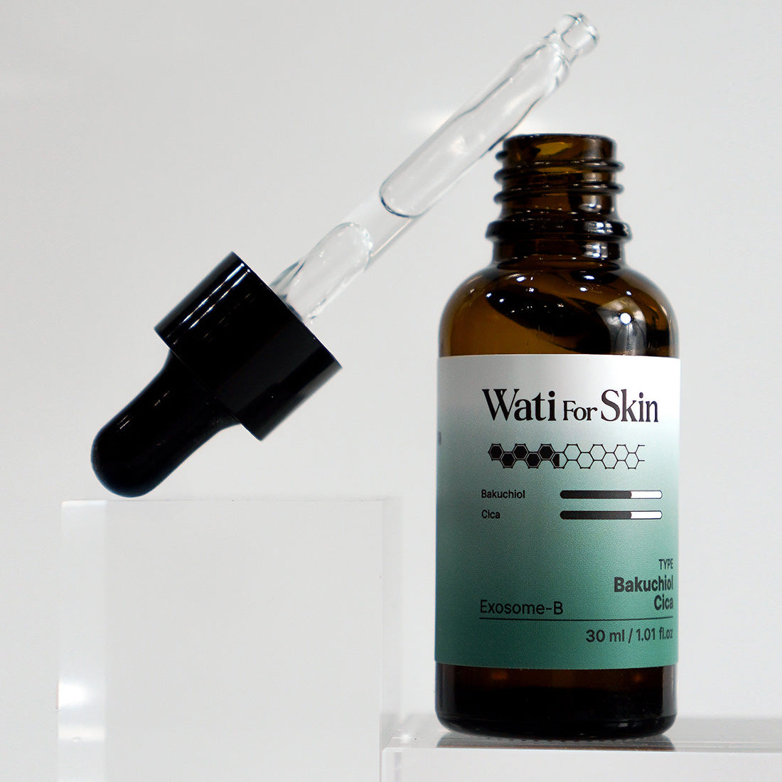 Wati For Skin Bakuchiol Barrier Cica Exosome-B Ampoule 30ml