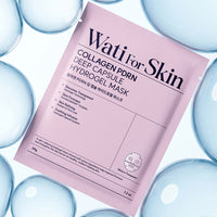 Wati For Skin Collagen PDRN Deep Capsule Hydrogel Mask 34g 4ea
