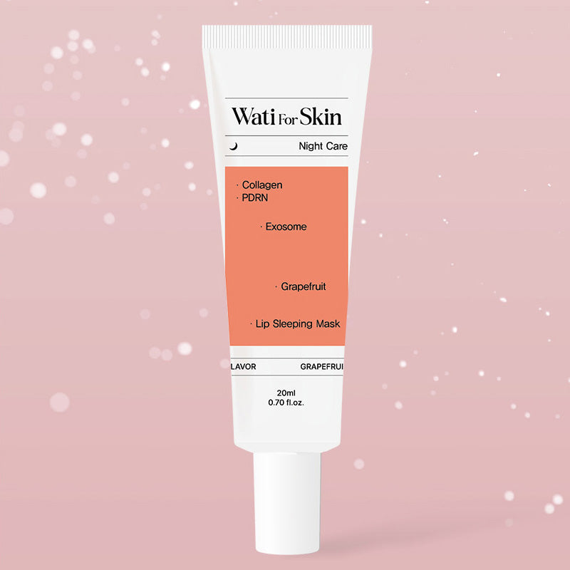 Wati For Skin Collagen PDRN Exosome Grapefruit Lip Sleeping Mask 20ml