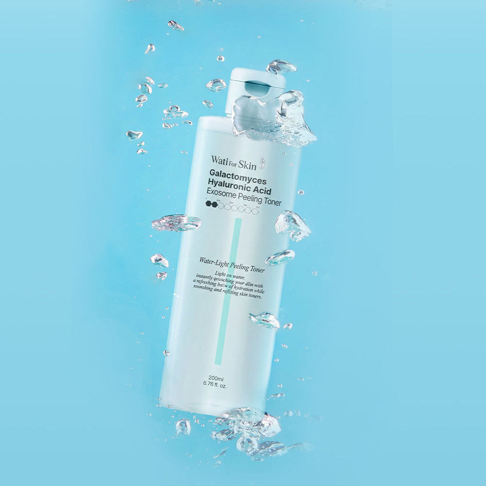 Wati For Skin Galactomyces Hyaluronic Acid Exosome Peeling Toner 200ml