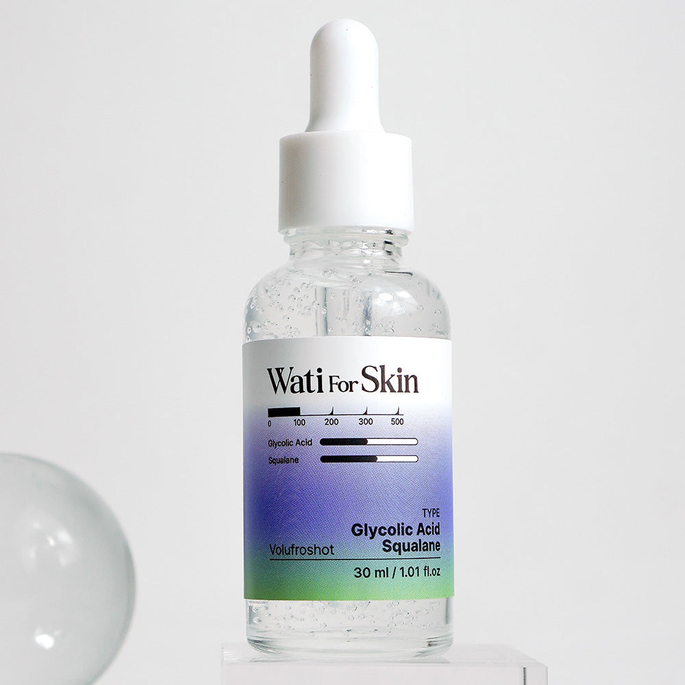 Wati For Skin Glycolic Acid Squalane Volufroshot Ampoule 30ml