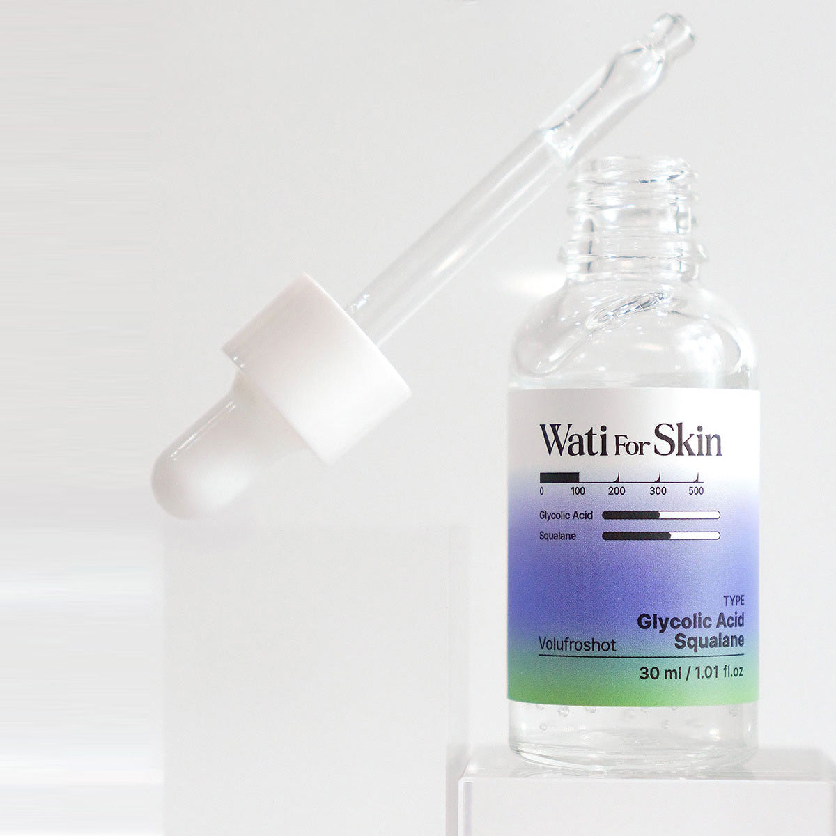 Wati For Skin Glycolic Acid Squalane Volufroshot Ampoule 30ml