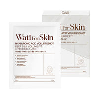 Wati For Skin Hyaluronic Acid Volproshot Deep Silk Volume Fit Hydrogel Mask 34g 4ea