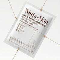 Wati For Skin Hyaluronic Acid Volproshot Deep Silk Volume Fit Hydrogel Mask 34g 4ea