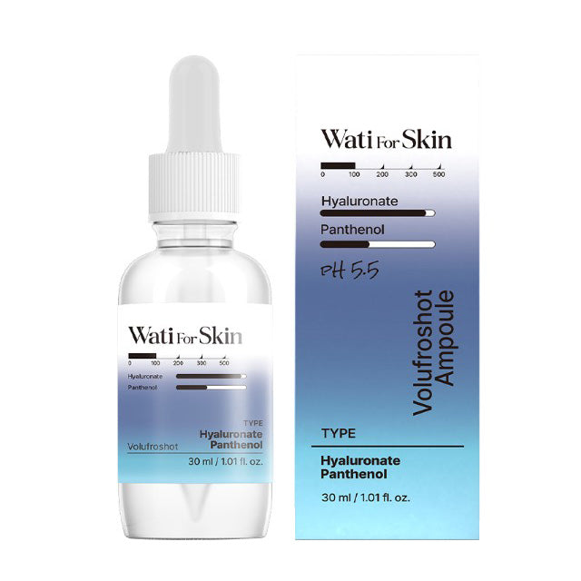 Wati For Skin Hyaluronic Panthenol B5 Volufroshot Ampoule 30ml